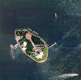 Where Statue of Liberty is Located